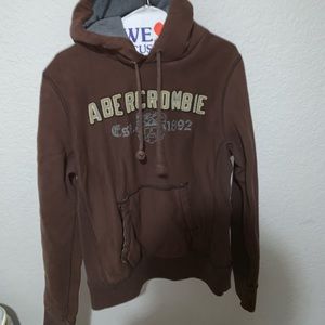 Thick Abercombie & Fitch hoodie size small